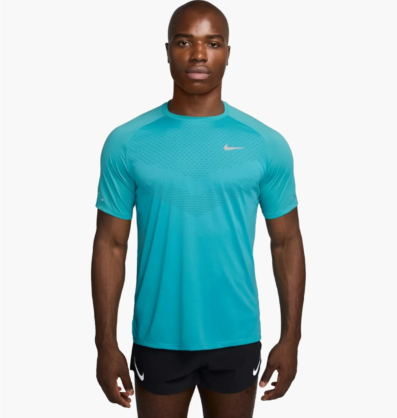 Футболка чоловіча Nike Running Turquoise HV5203-345