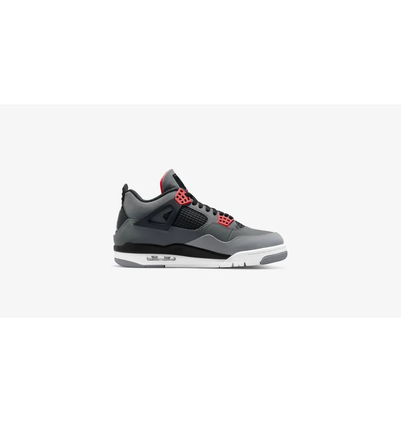 Кросівки чоловічі Air Jordan 4 Infrared Grey Dh6927-061