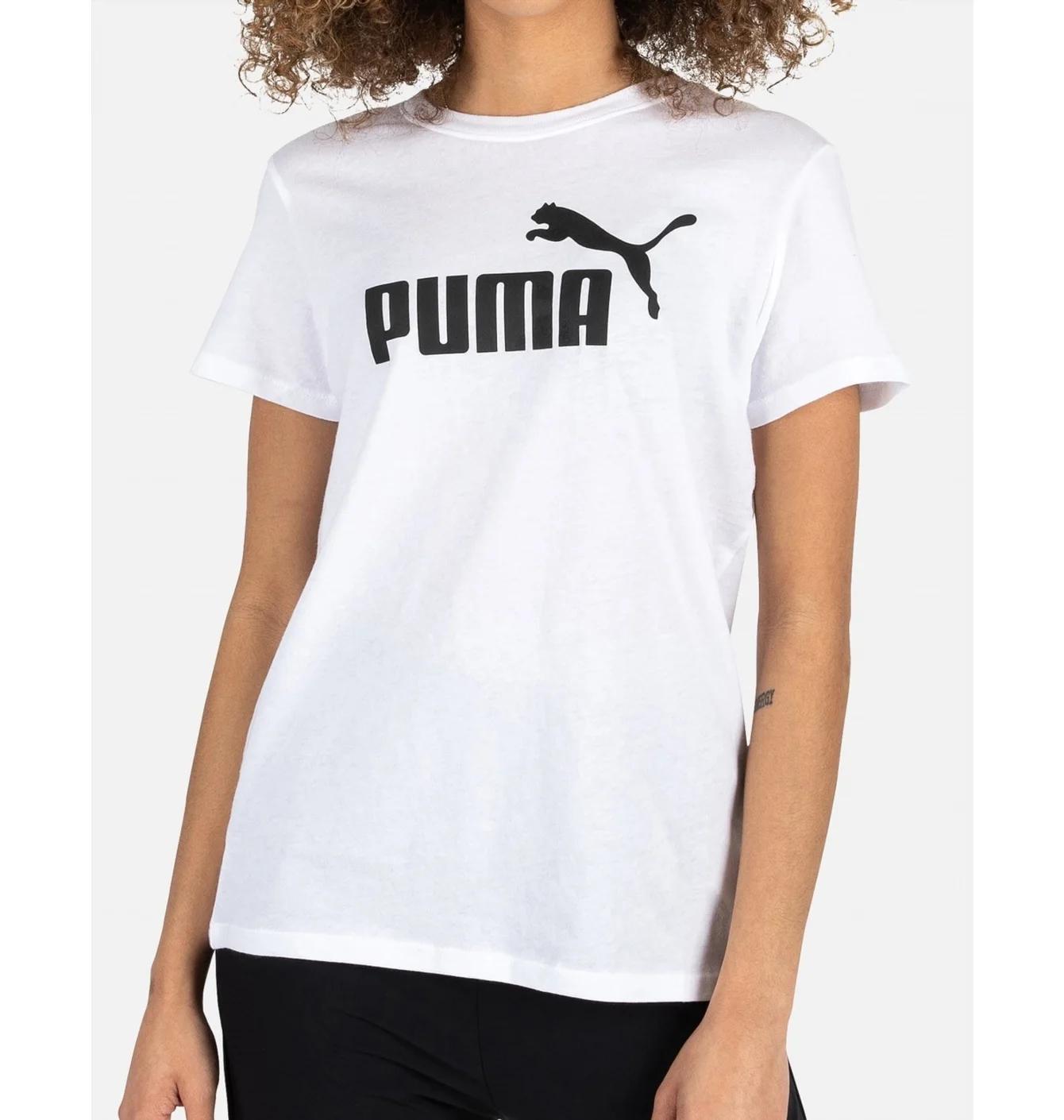 Футболка жіноча Puma Essentials Logo Tee White 586295-02