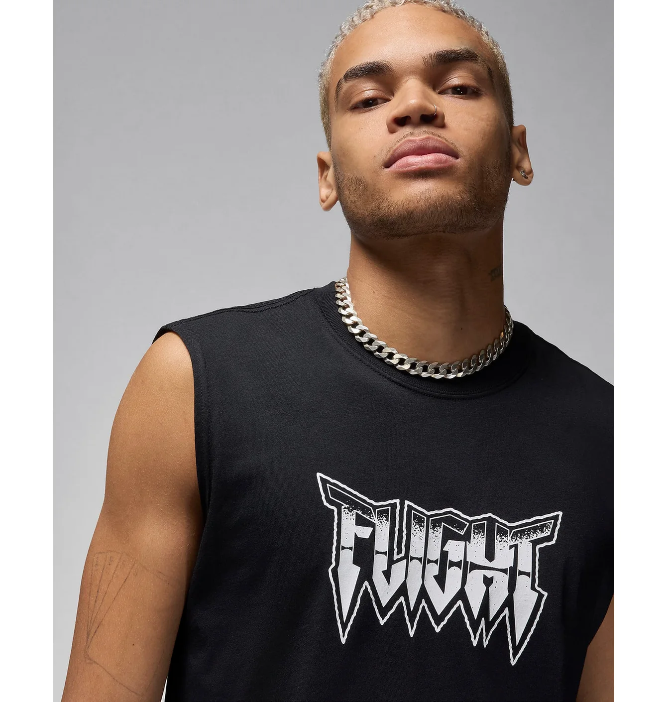 Майка чоловіча Air Jordan M J Sprt Df Gfx Slvs Crew Black FN6020-010