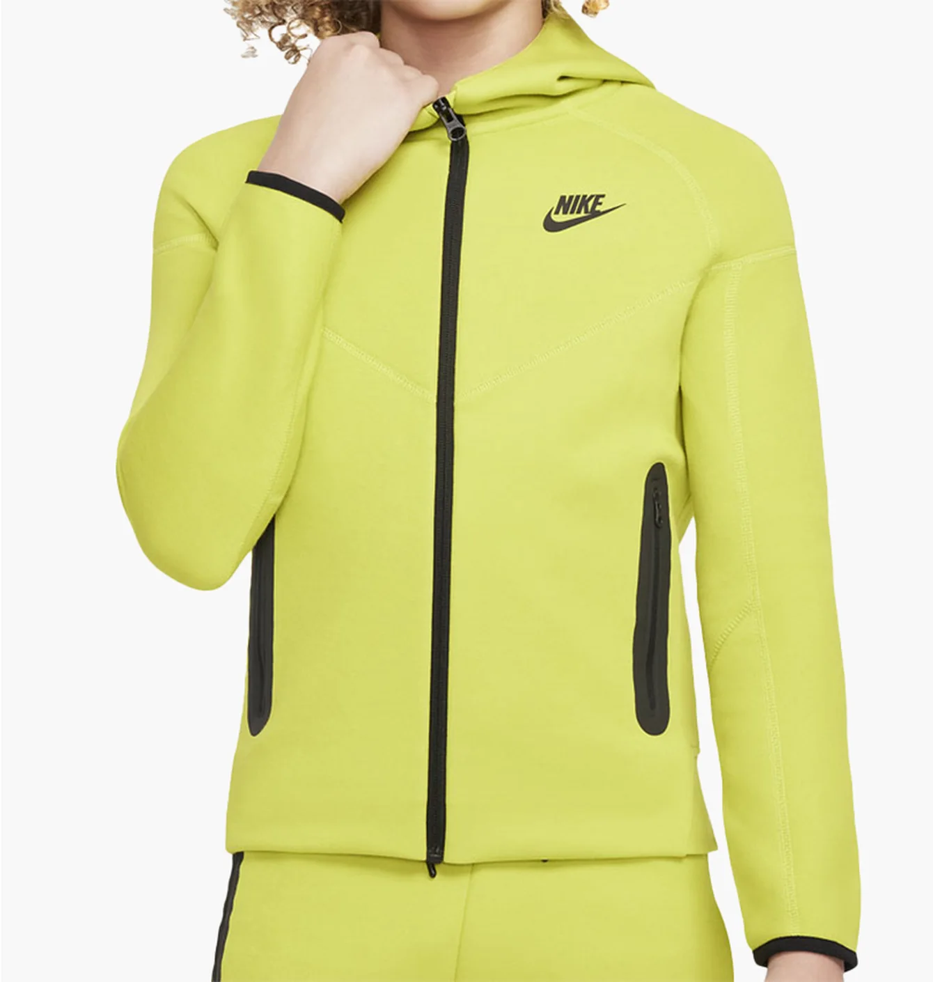 Толстовка дитяча Nike Nsw Club Flc Hd Yellow FD3285-357