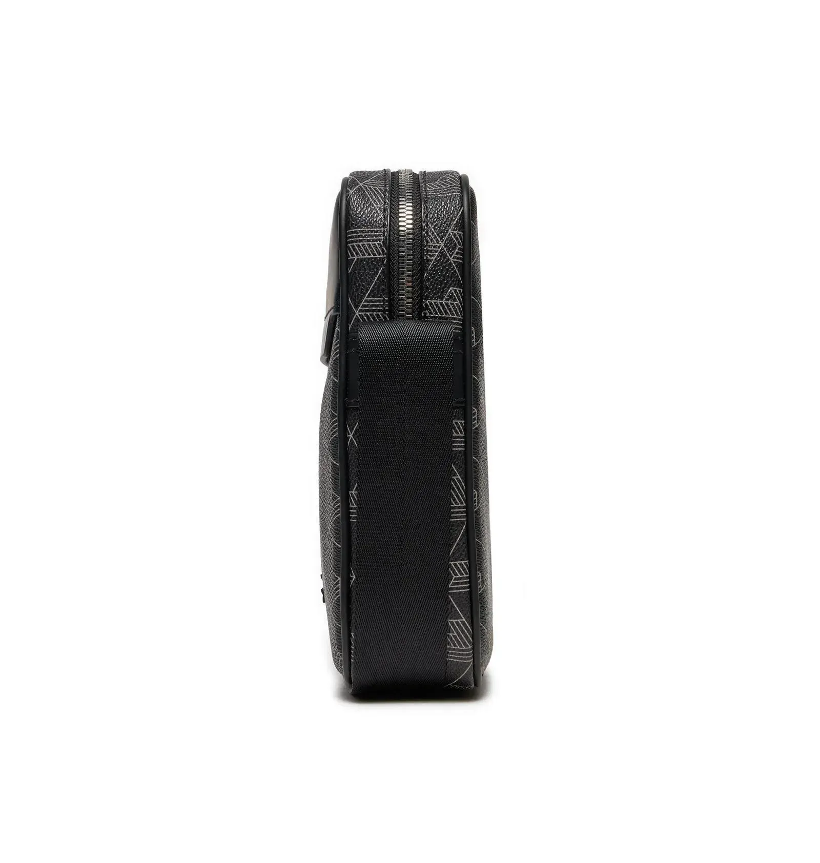 Сумка через плече Lacoste Monogram Grey/Black (NH4410LX)