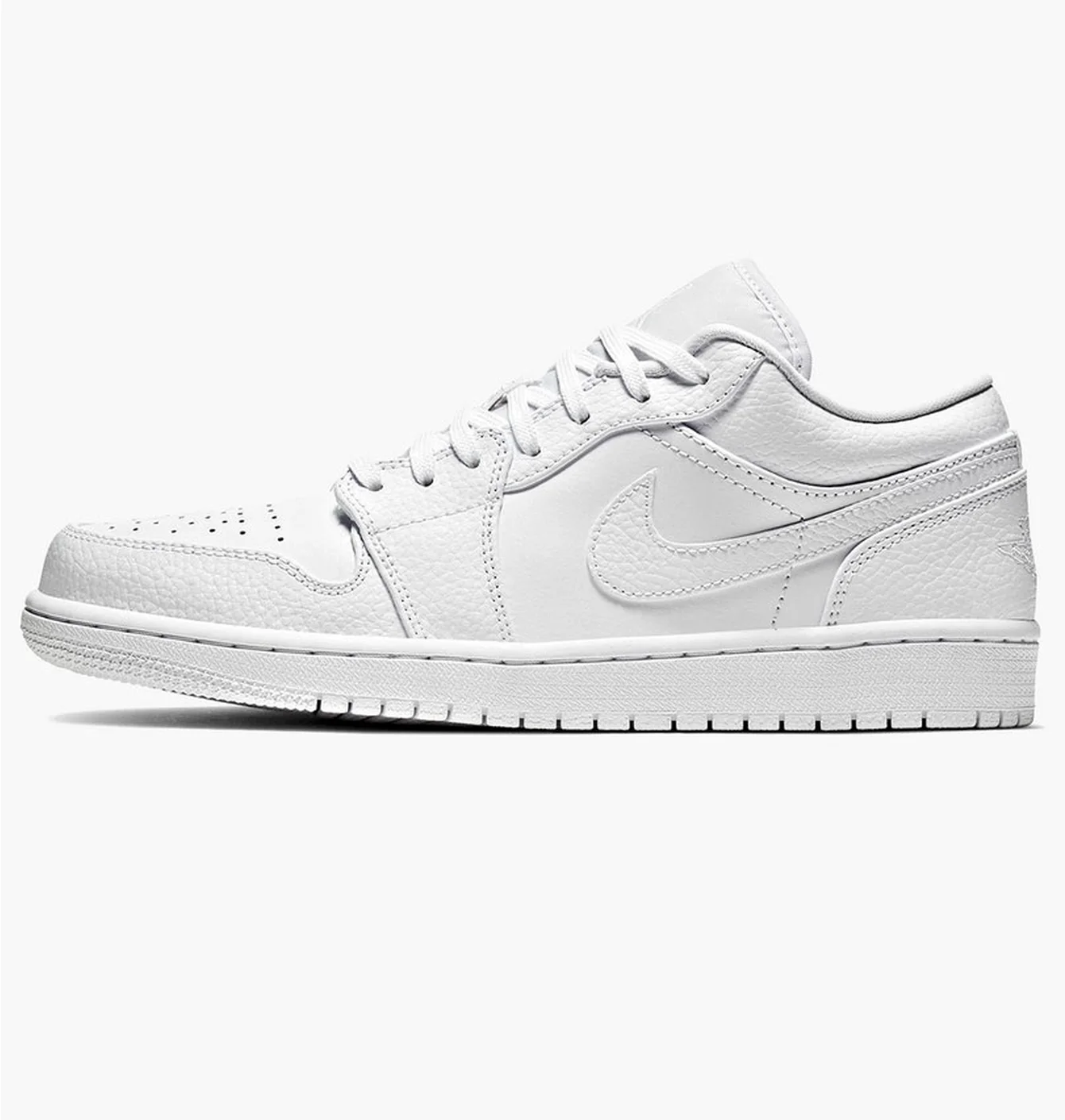 Кросівки чоловічі Air Jordan 1 Low White 553558-130