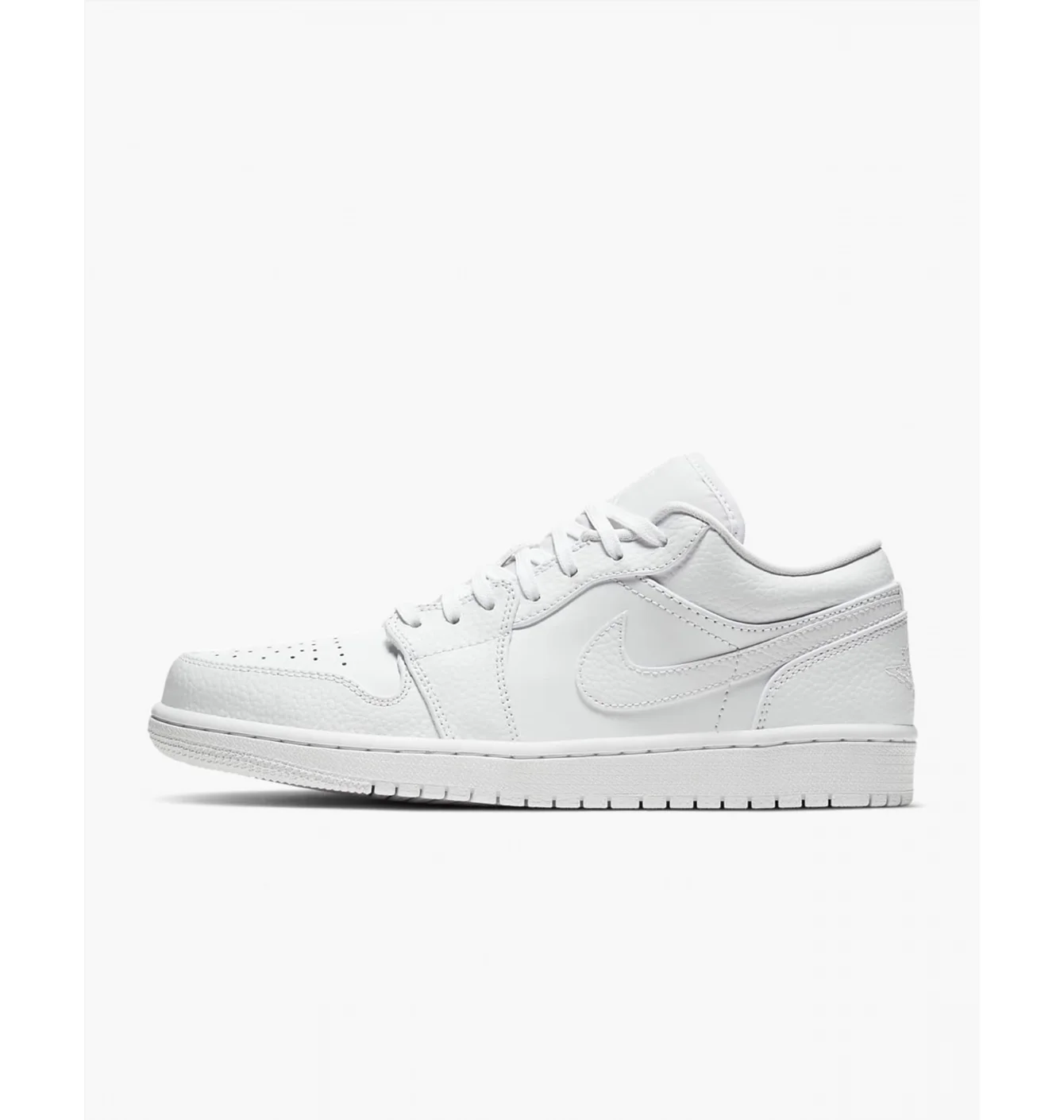 Кросівки чоловічі Air Jordan 1 Low White 553558-130