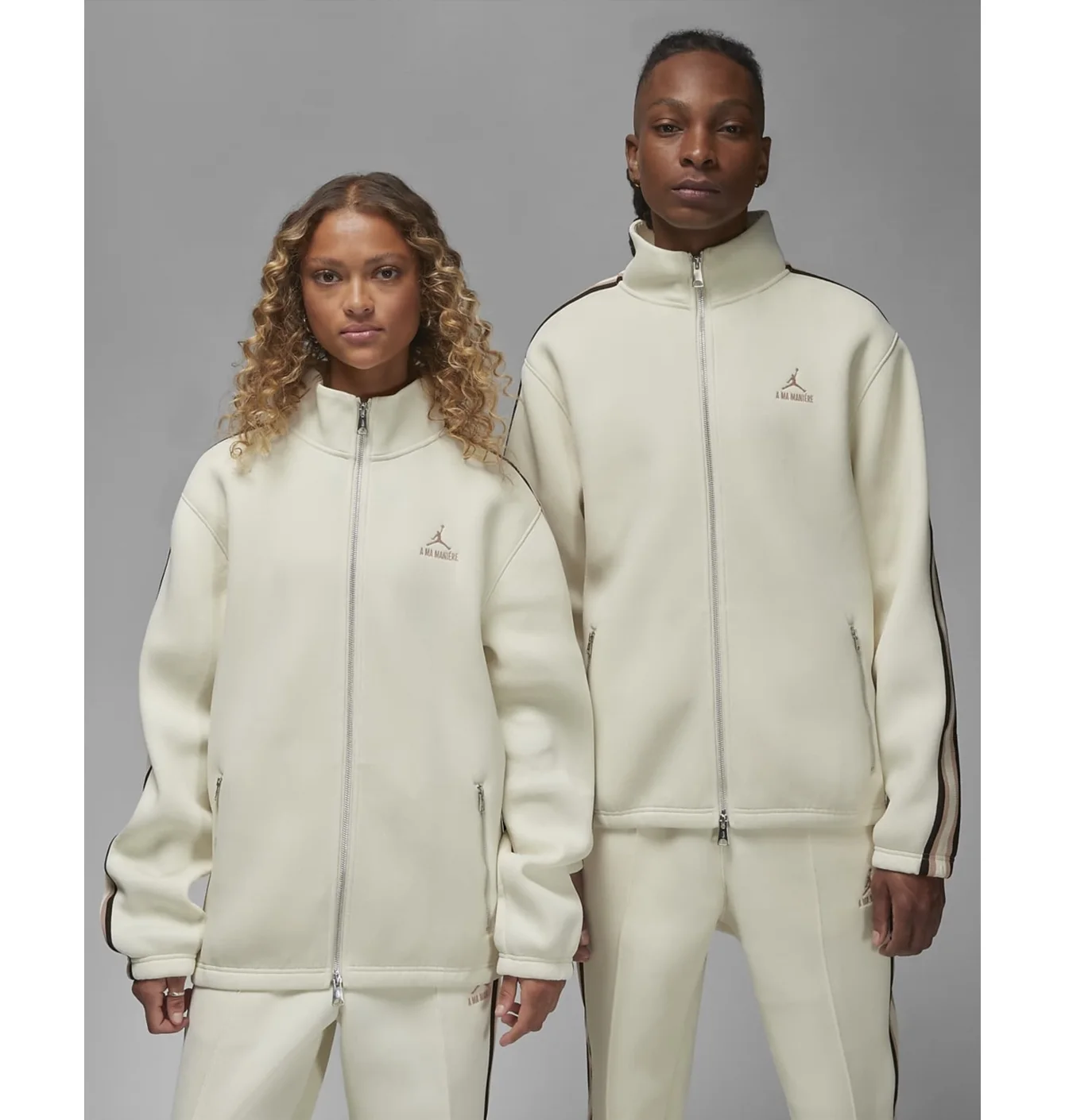 Куртка унісекс Air Jordan X A Ma Maniére MenS Track Jacket Beige DX5651-113