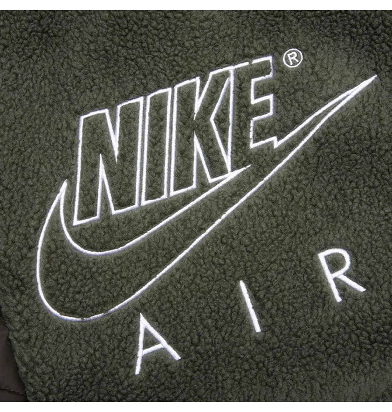 Куртка чоловіча Nike Sportswear Sherpa Half Zip Jacket Carbon Green Dd6446-335