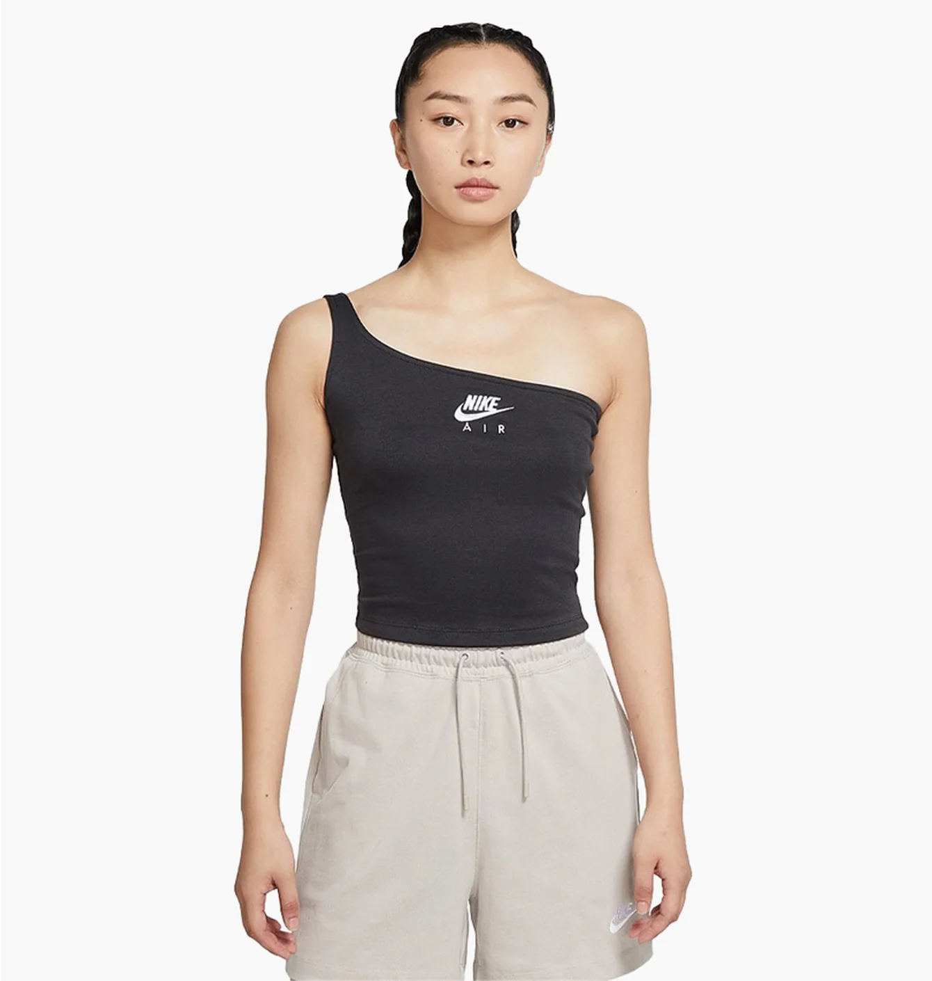 Топ жіночий Nike Sportswear Air Asymmetrical Tank Top Black Dd5435-070