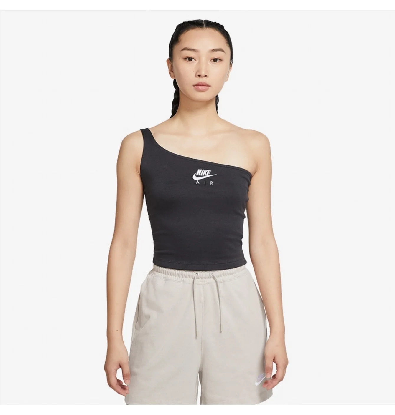 Топ жіночий Nike Sportswear Air Asymmetrical Tank Top Black Dd5435-070