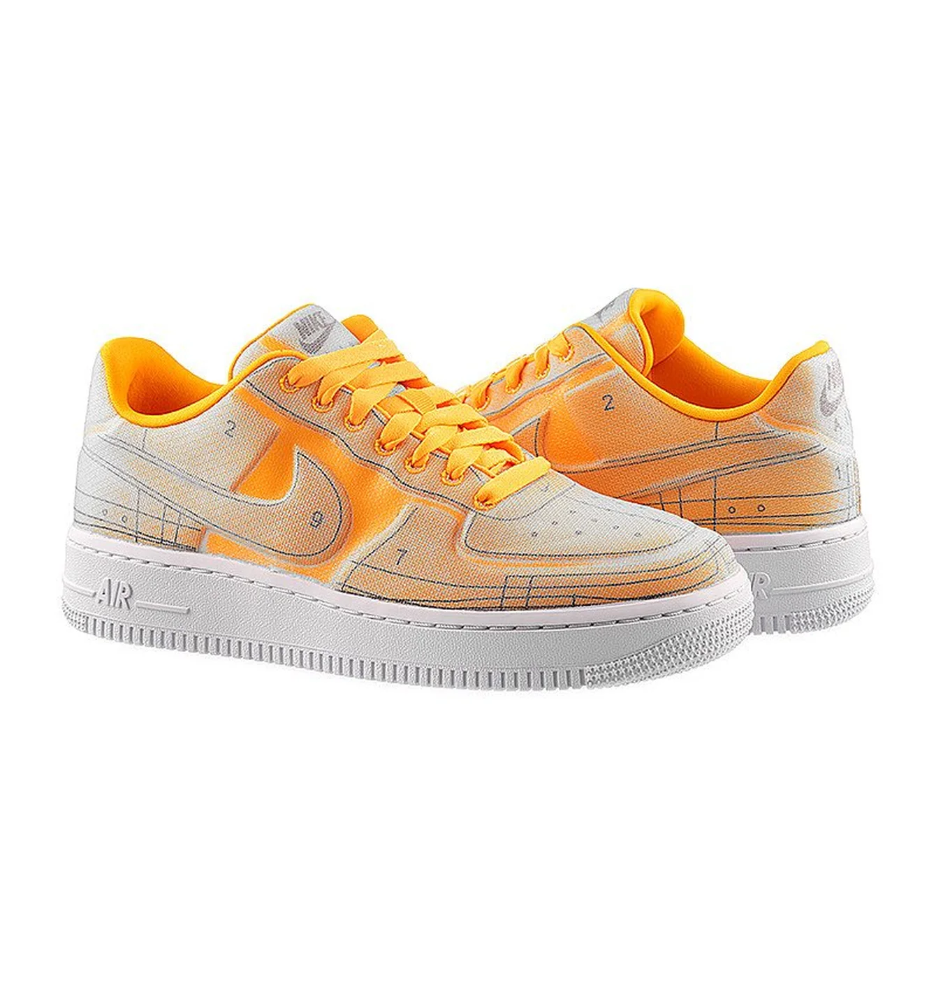 Кросівки жіночі Nike Air Force 1 07 Lx Yellow CI3445-800