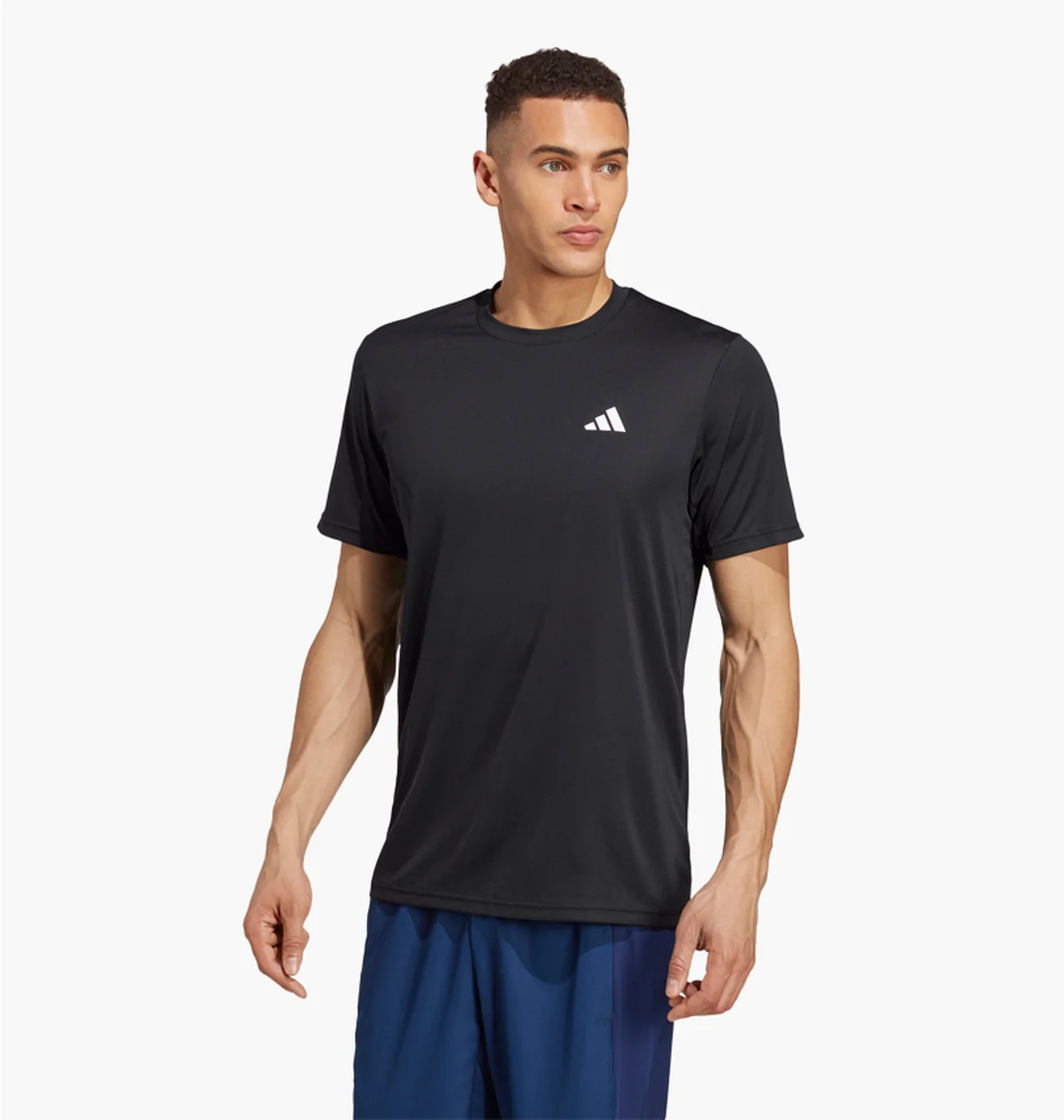 Футболка чоловіча Adidas Train Essentials Training Tee Black IC7428
