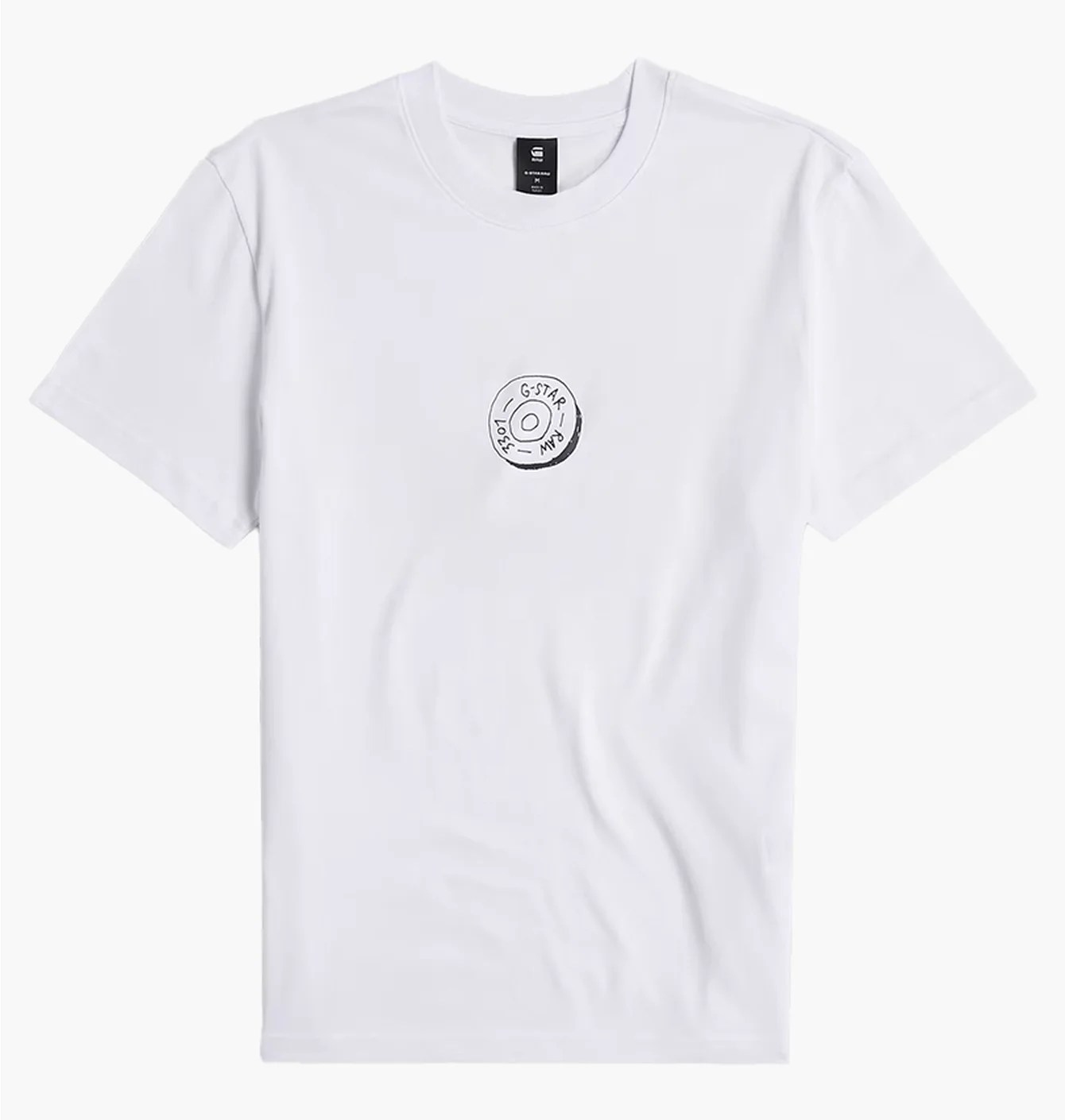 Футболка унісекс G-Star Button Ils Ts White D25694-C336-110