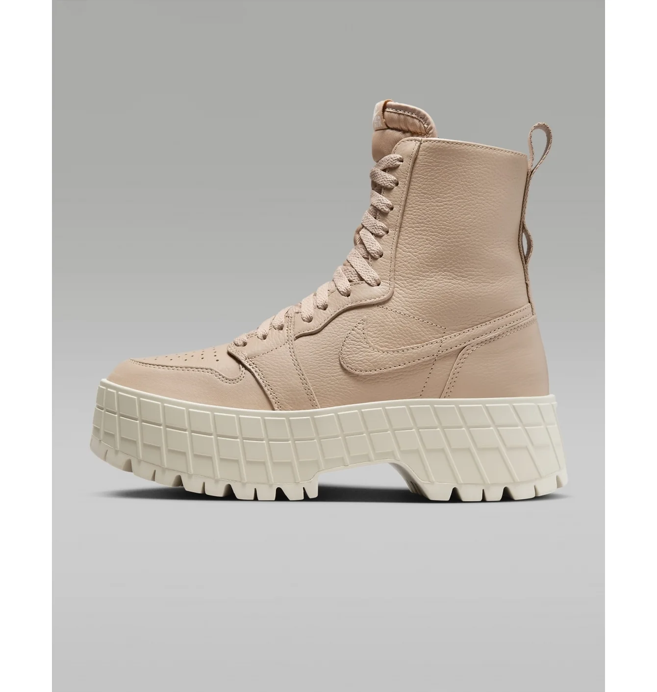 Nike Air Jordan 1 Brooklyn Boots Beige