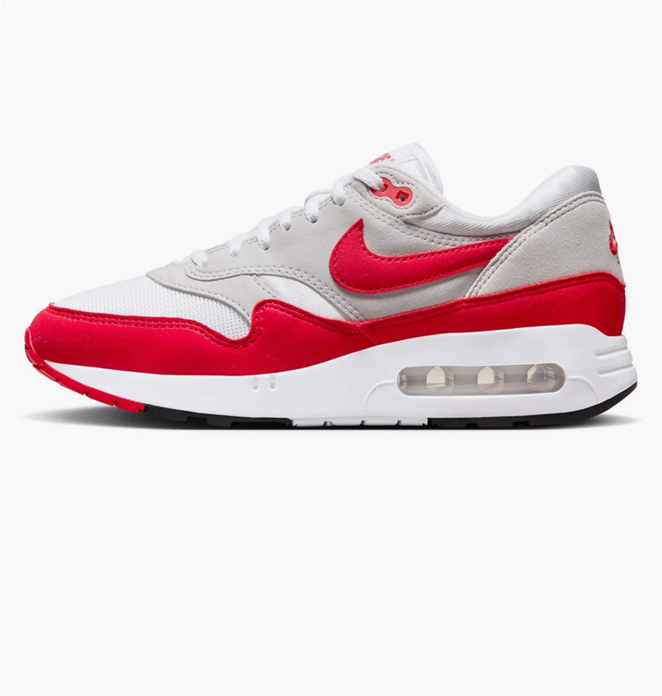 Кросівки жіночі Nike Air Max 1 86 Premium Grey/Red DO9844-100