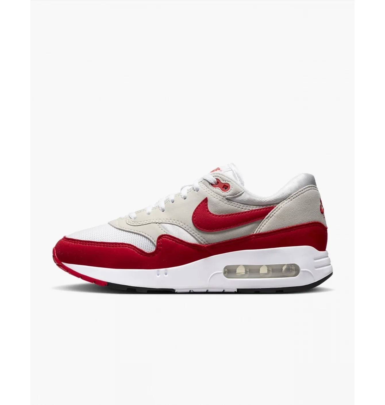 Кросівки жіночі Nike Air Max 1 86 Premium Grey/Red DO9844-100