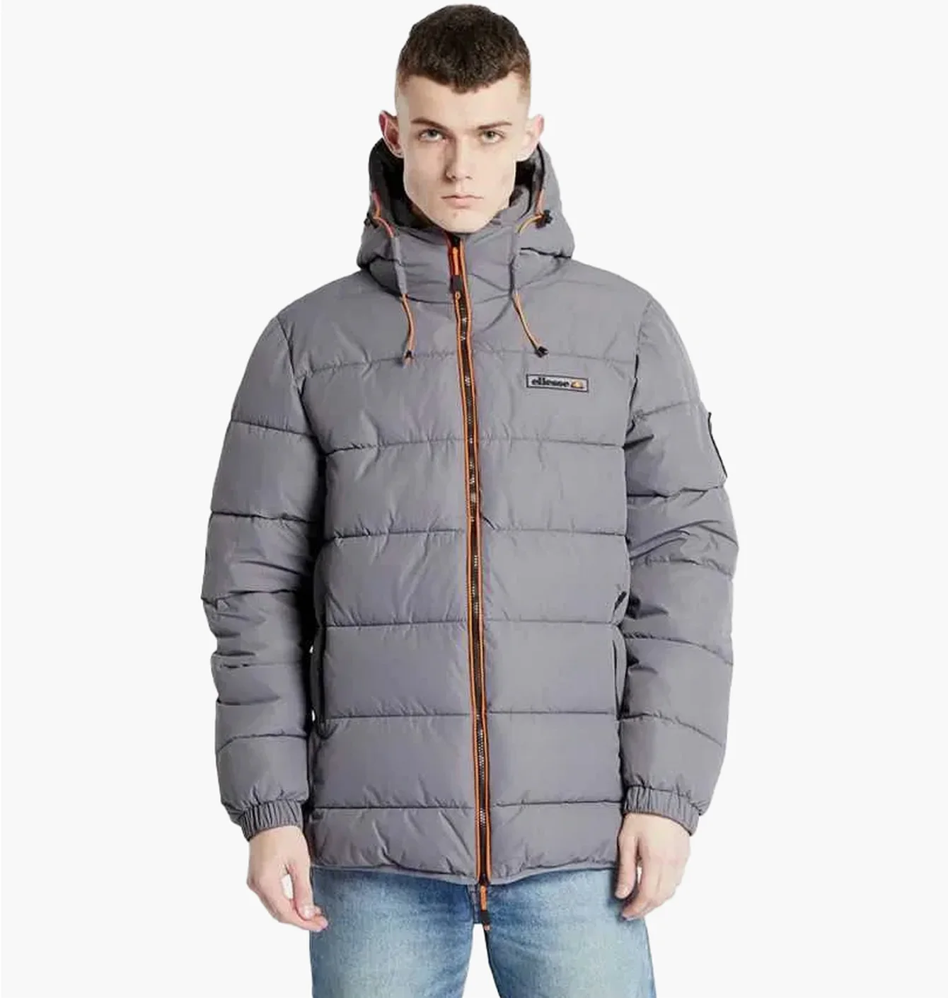 Пуховик чоловічий Ellesse Gerana Jacket Grey SHT19084-109