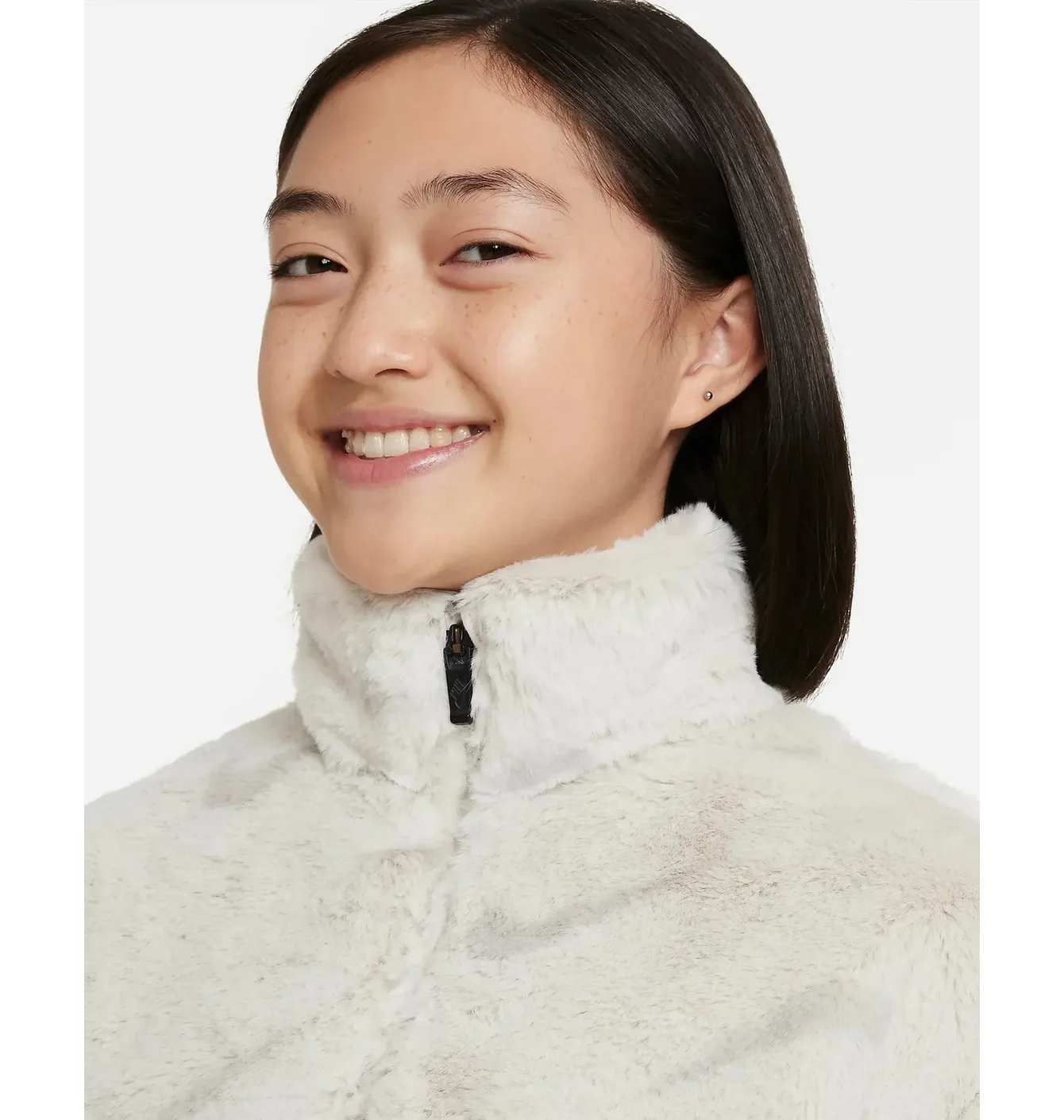Куртка дитяча Nike G Nsw Trnd Fx Fur Aop Jkt White DV3252-072