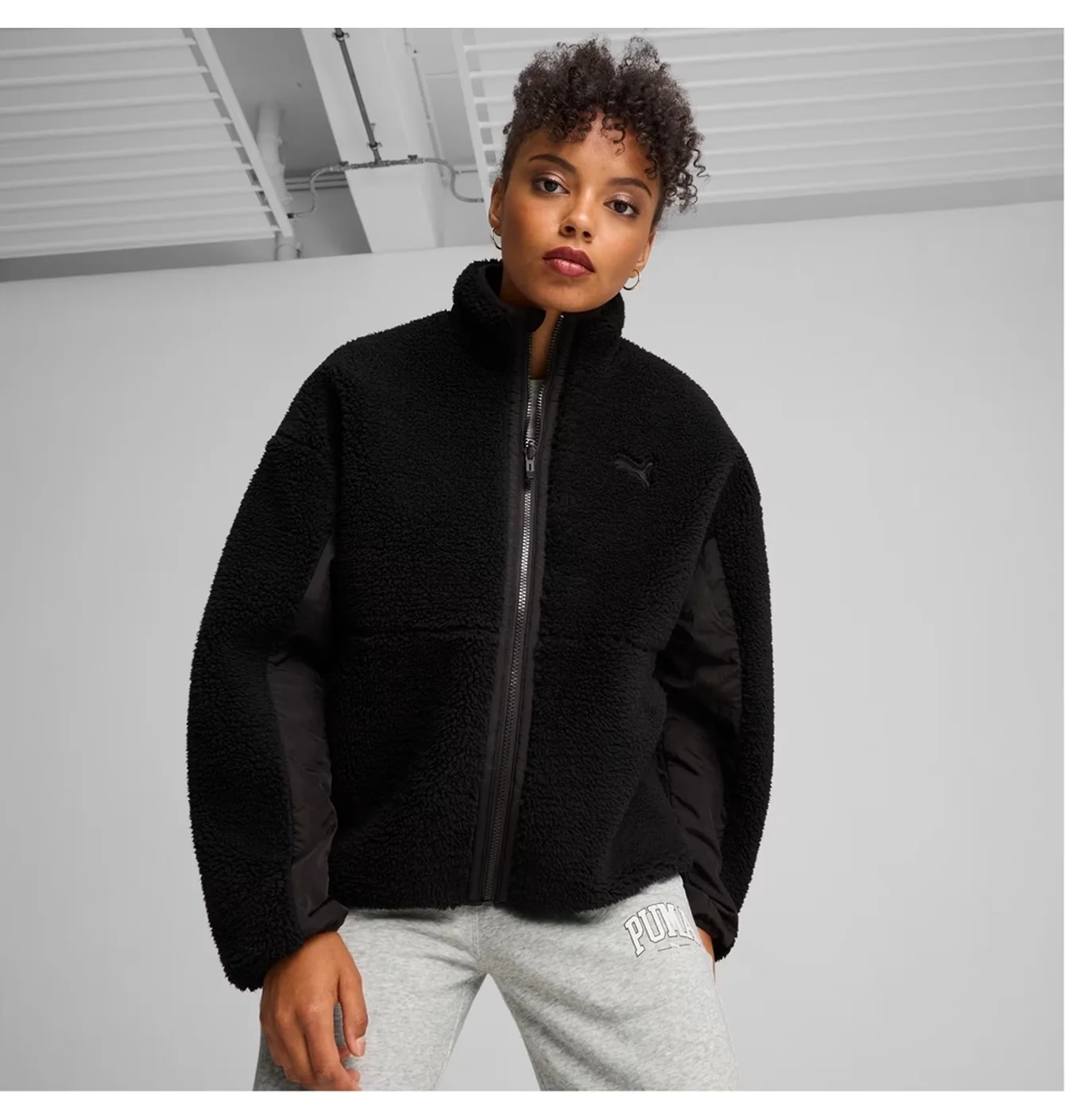 Кофта жіноча Puma Sherpa Black 626488-01