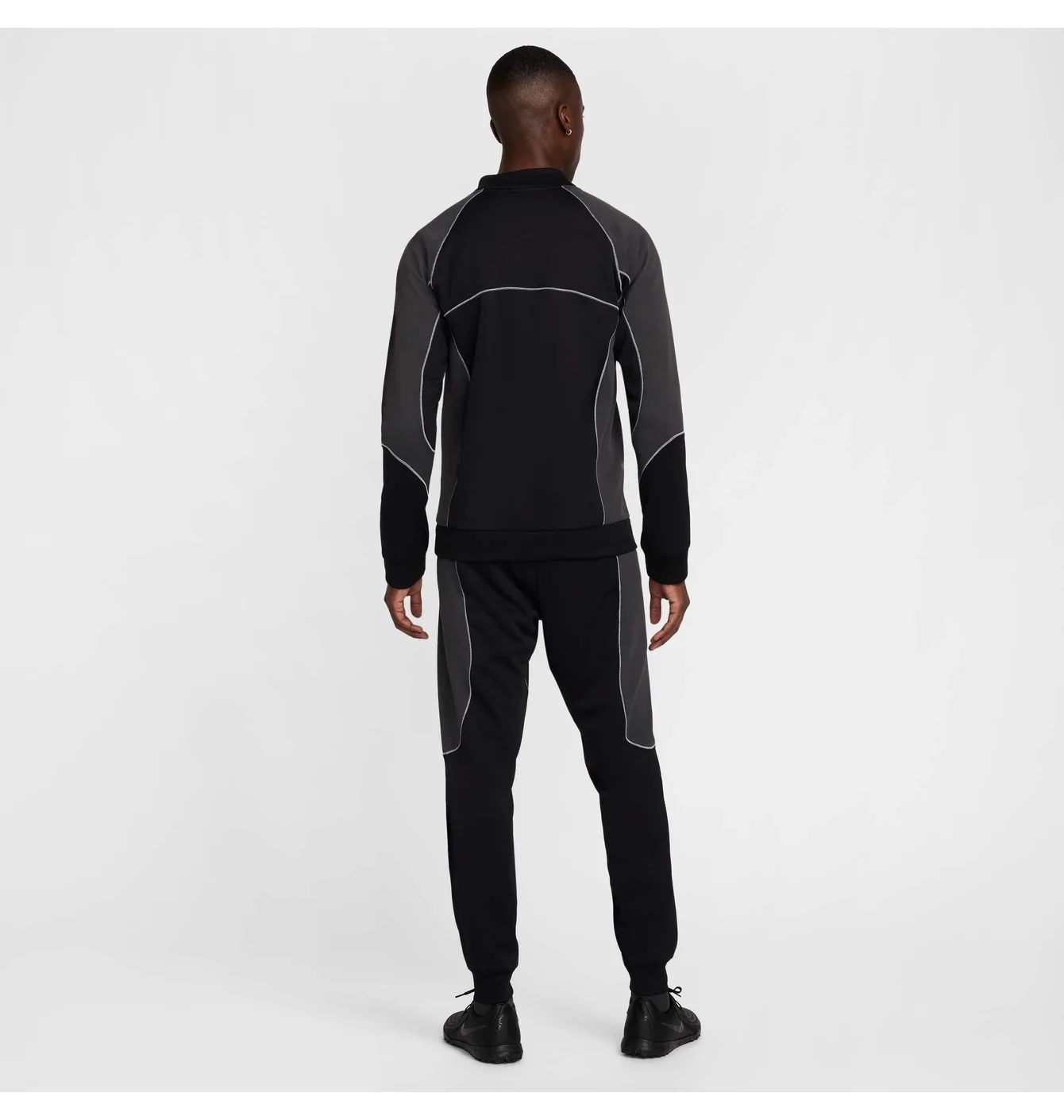 Спортивний костюм чоловічий Nike Strike+ MenS Football Tracksuit Black/Grey HJ3811-010