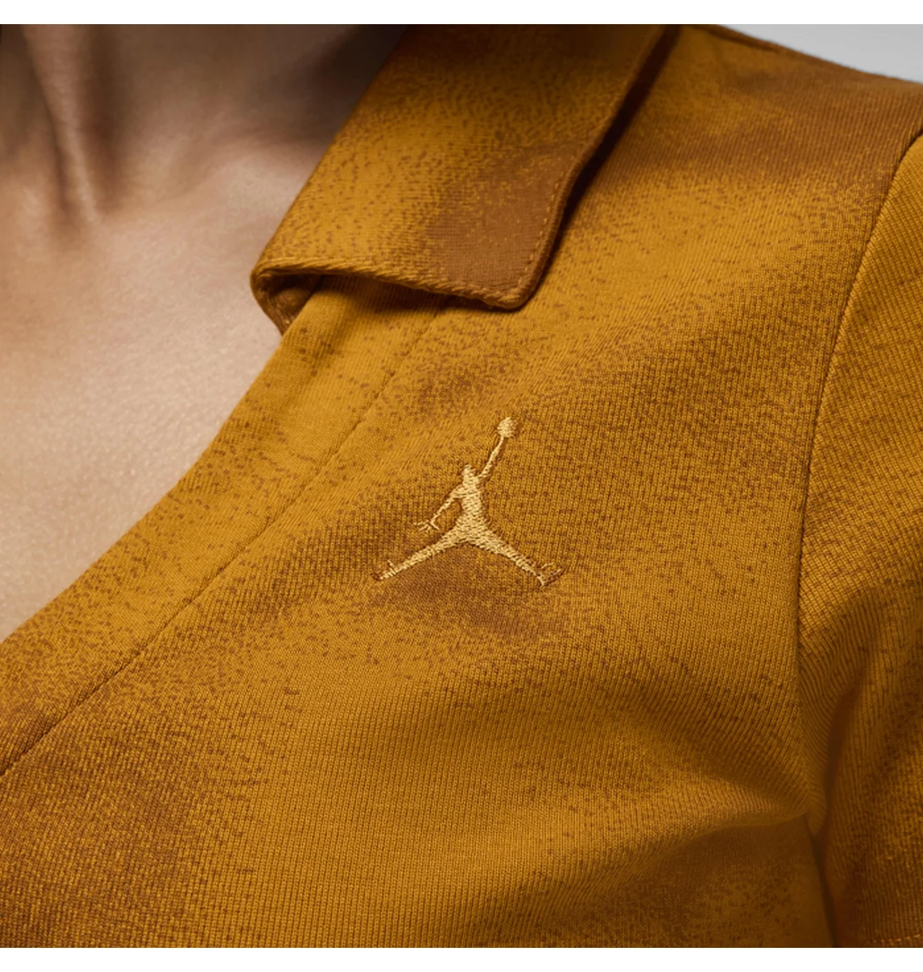 Сорочка жіноча Air Jordan Knit Short-Sleeve Top Brown FN5402-241