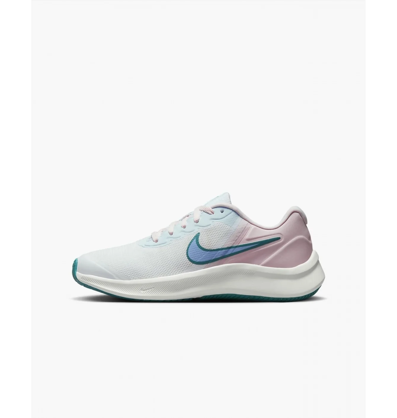 Кросівки дитячі Nike Star Runner 3 White/Pink DA2776-102