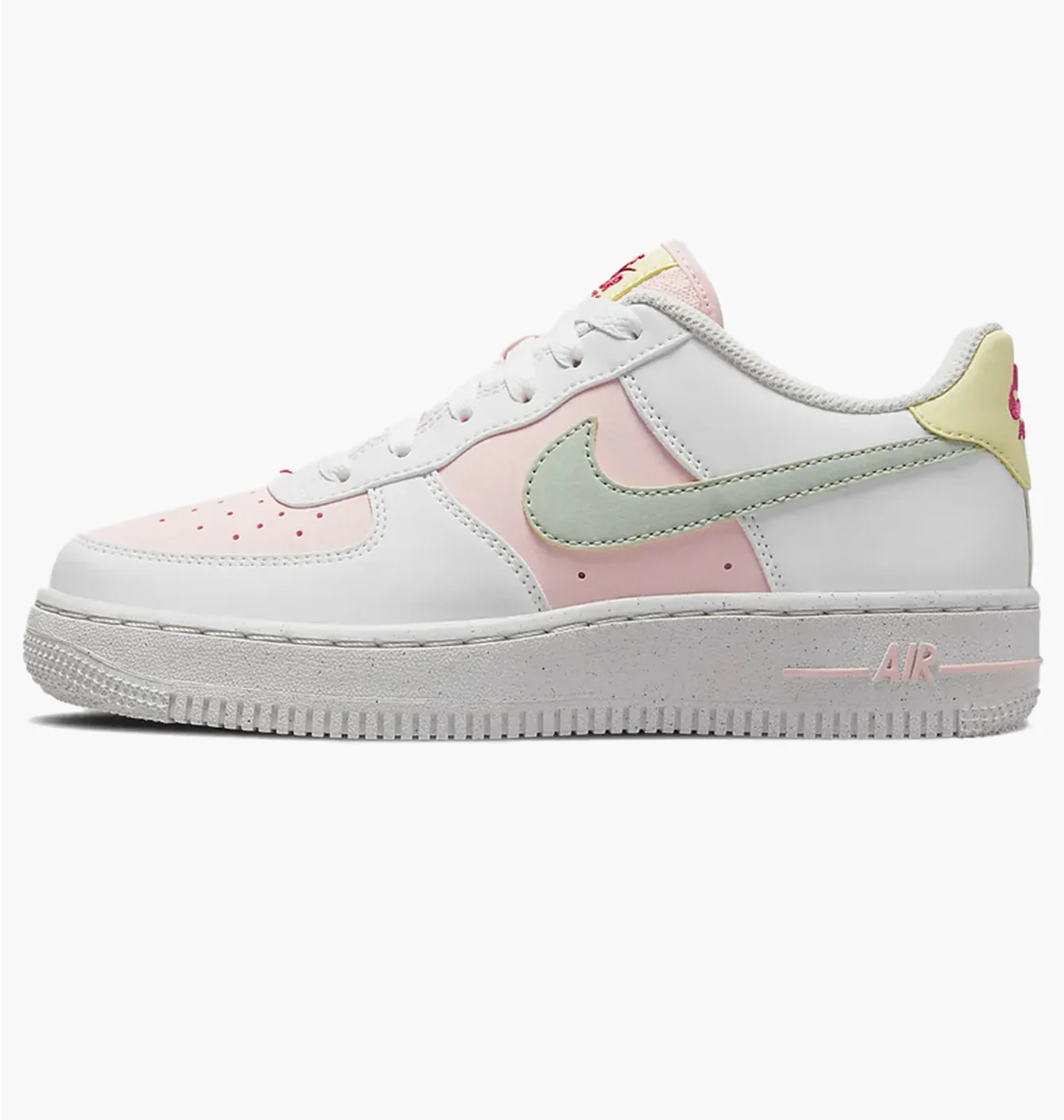 Кросівки дитячі Nike Air Force 1 Impact Gs White/Pink Dr4853-100