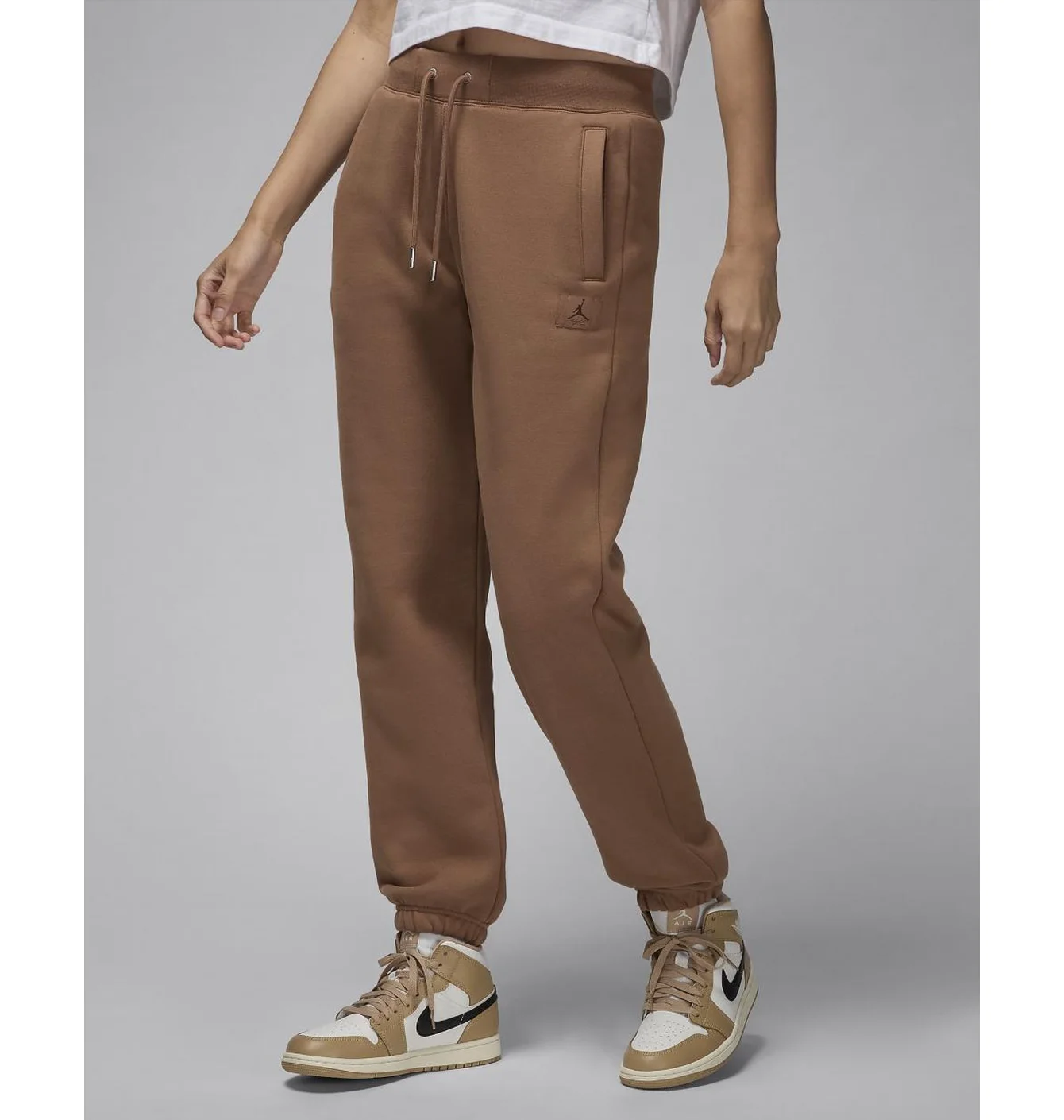 Штани жіночі Air Jordan Flight Fleece Brown FV7059-223