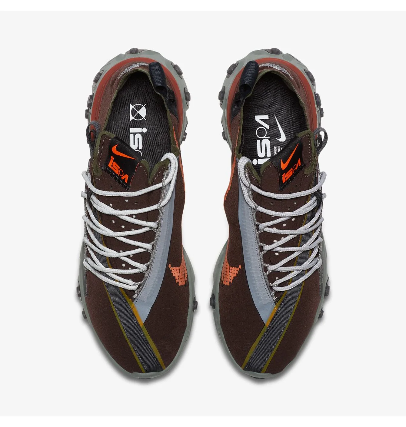 Кросівки чоловічі Nike React Wr Ispa Brown Ar8555-200