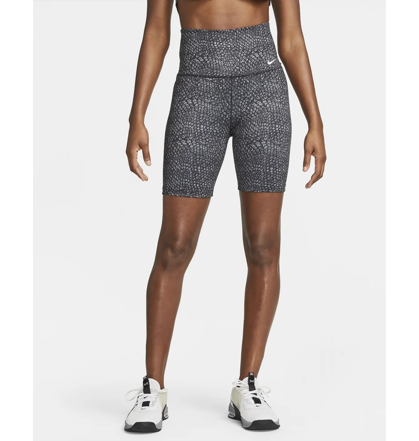 Шорти жіночі Nike One 18 Cm Grey DX0160-010
