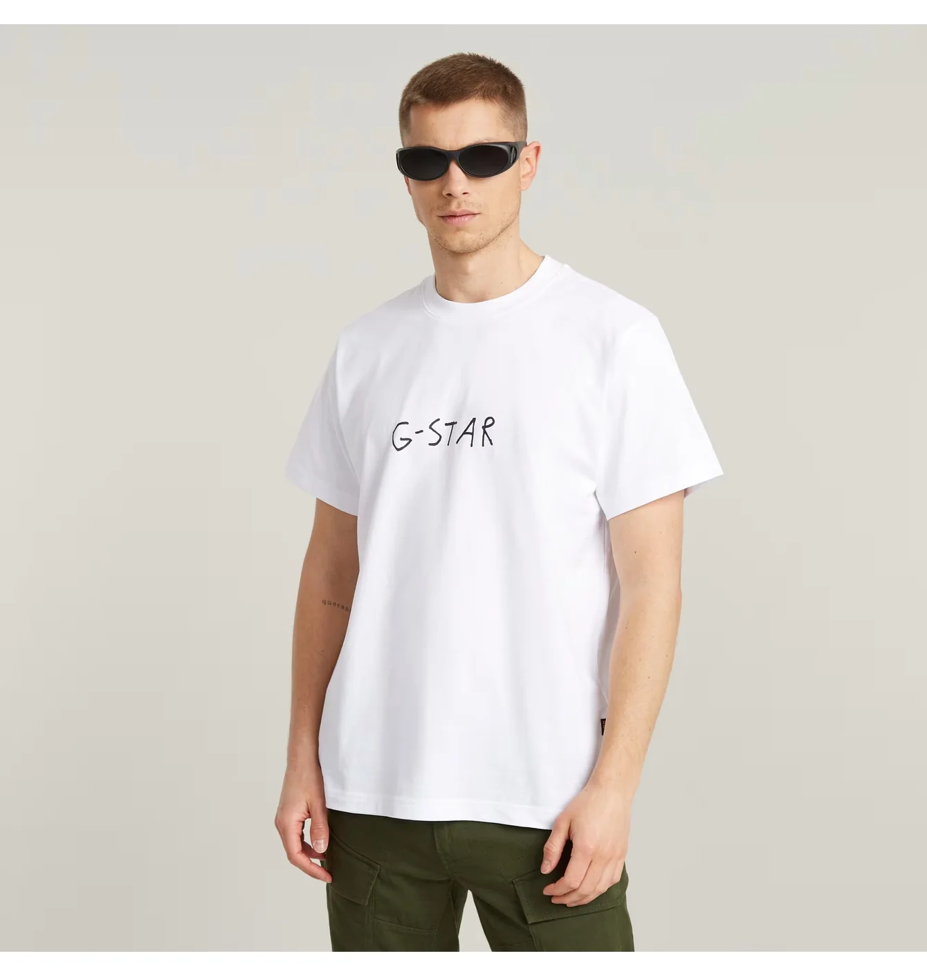 Футболка унісекс G-Star Handwriting Ts White D25699-C336-110