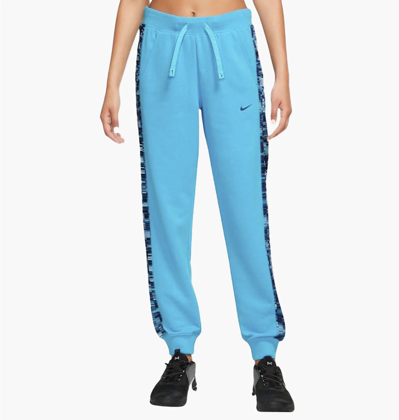 Штани жіночі Nike Dri-Fit Gt Ft Pant Aop Light Blue DX0042-416