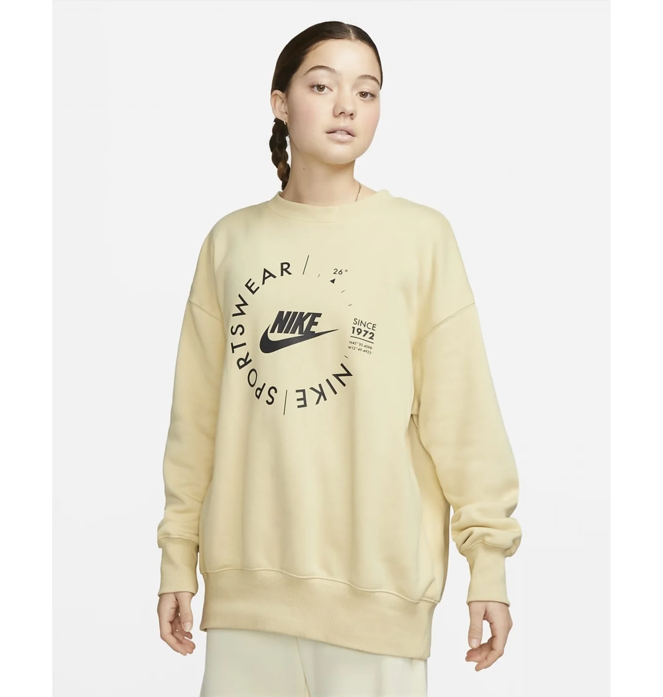 Світшот жіночий Nike Sportswear Yellow Fd4234-783