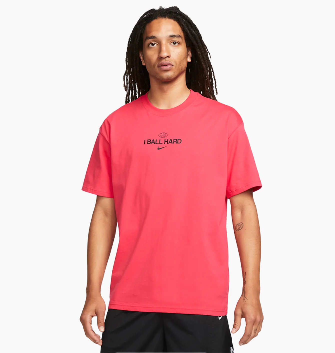Футболка чоловіча Nike Max90 Basketball T-Shirt Pink FJ2340-604