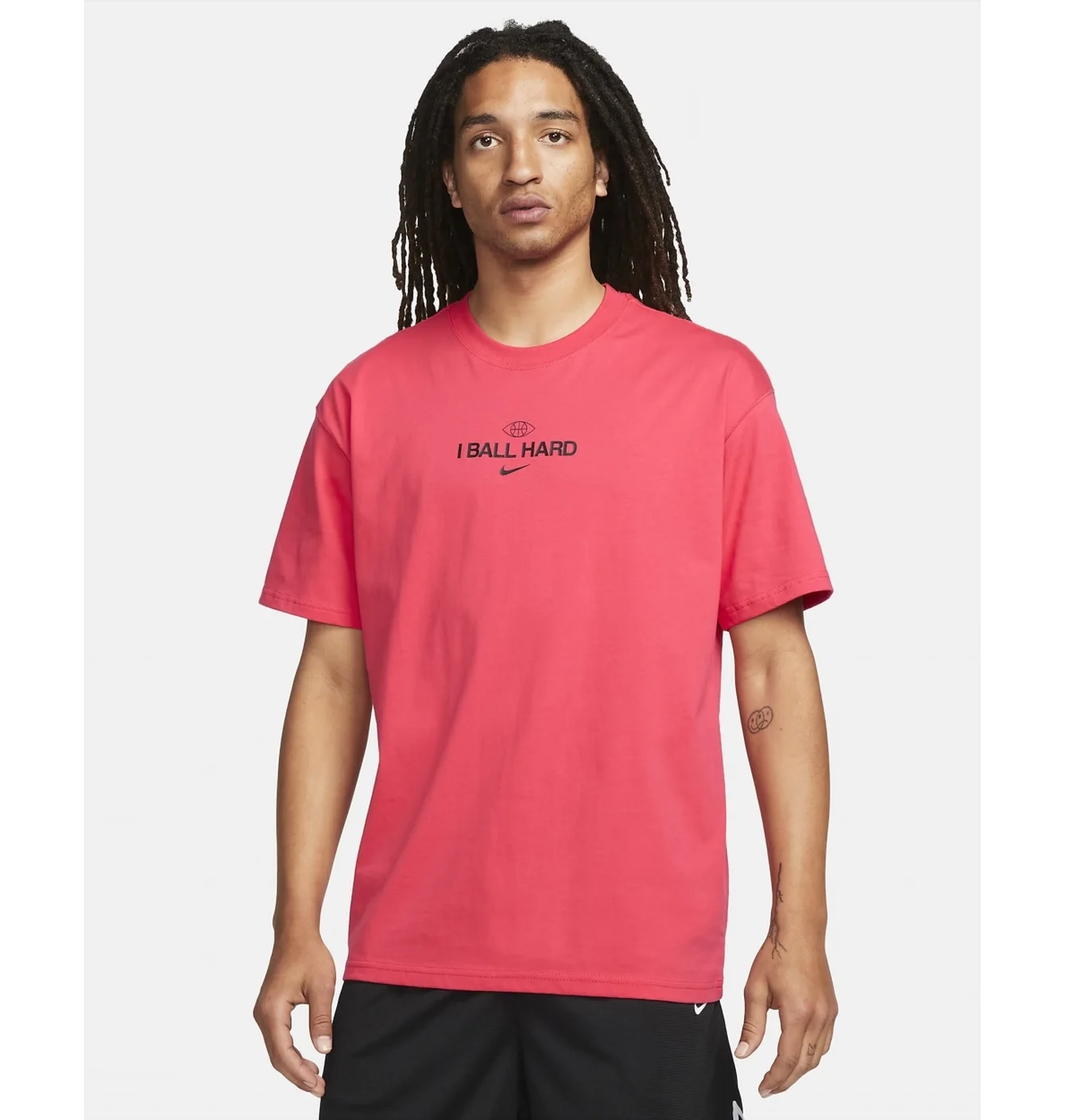 Футболка чоловіча Nike Max90 Basketball T-Shirt Pink FJ2340-604