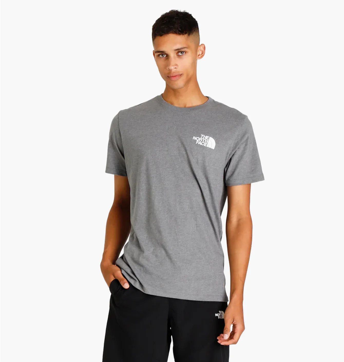 Футболка чоловіча The North Face Box Nse Tee Grey NF0A4763GVD