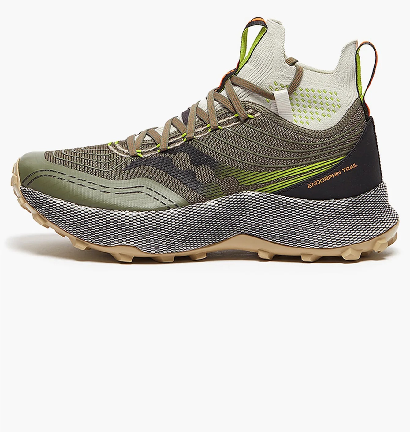 Кросівки чоловічі Saucony Endorphin Trail Mid Olive S20646-06