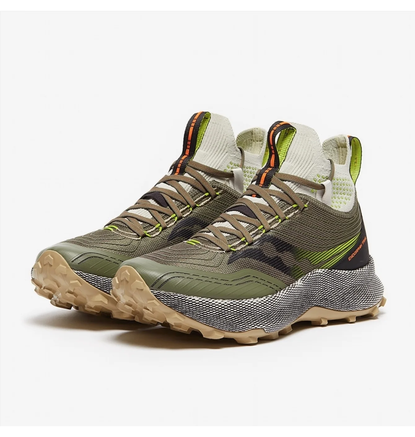 Кросівки чоловічі Saucony Endorphin Trail Mid Olive S20646-06