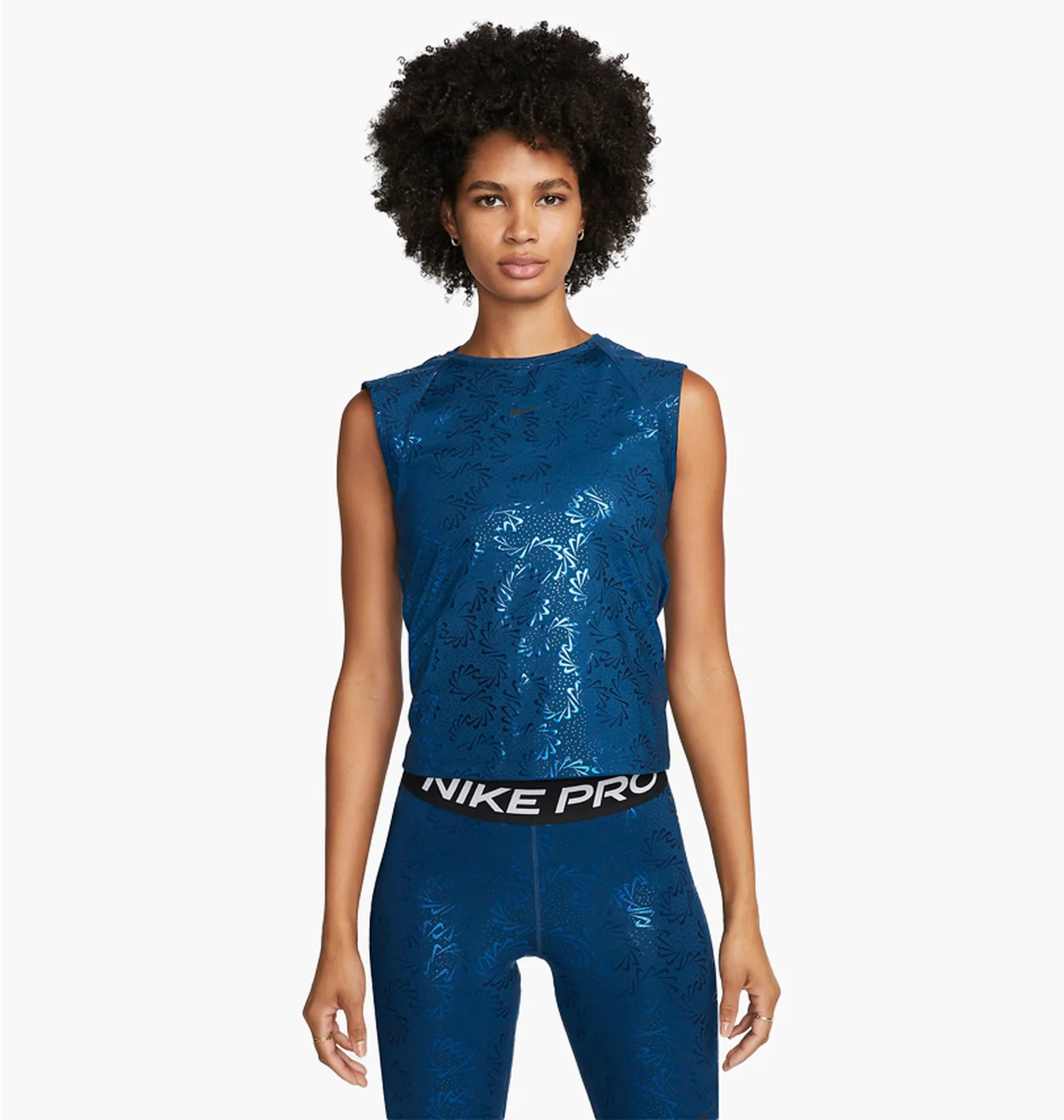 Майка жіноча Nike Pro Dri-Fit Blue DQ6174-460
