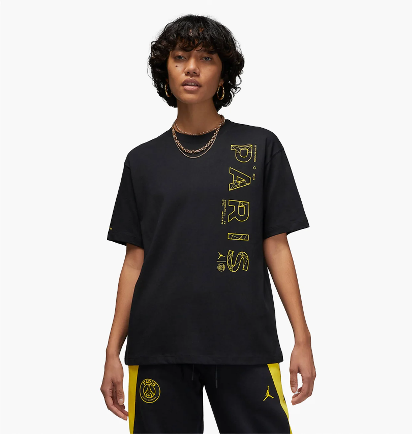Футболка жіноча Nike Paris Saint-Germain Black Dv2841-010