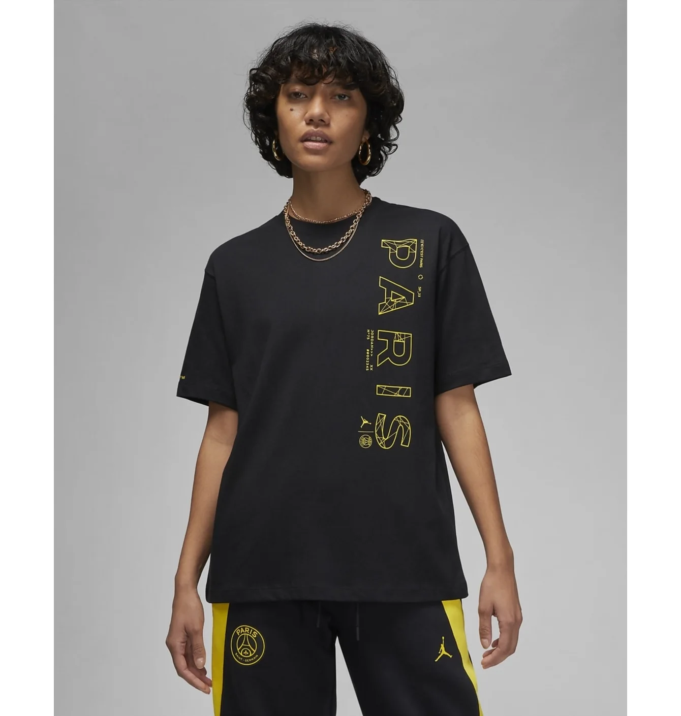 Футболка жіноча Nike Paris Saint-Germain Black Dv2841-010