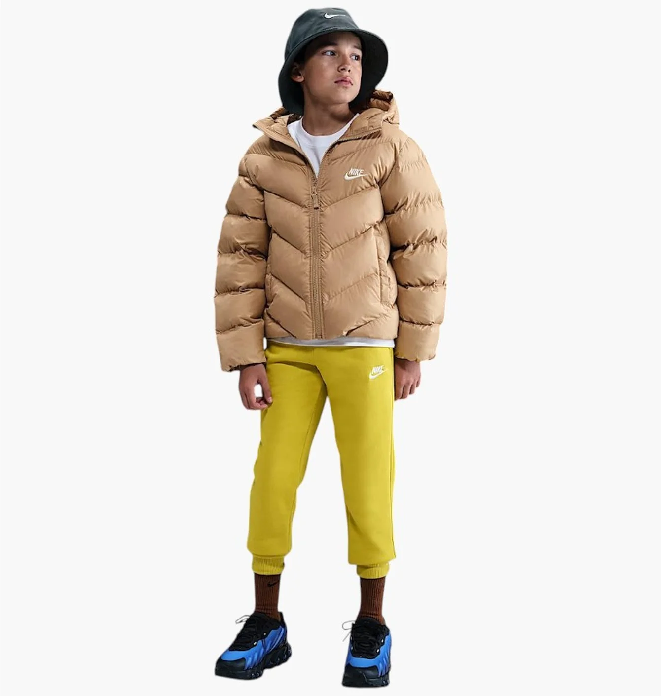 Пуховик дитячий Nike Sportswear All Day Play Beige HQ4976-200