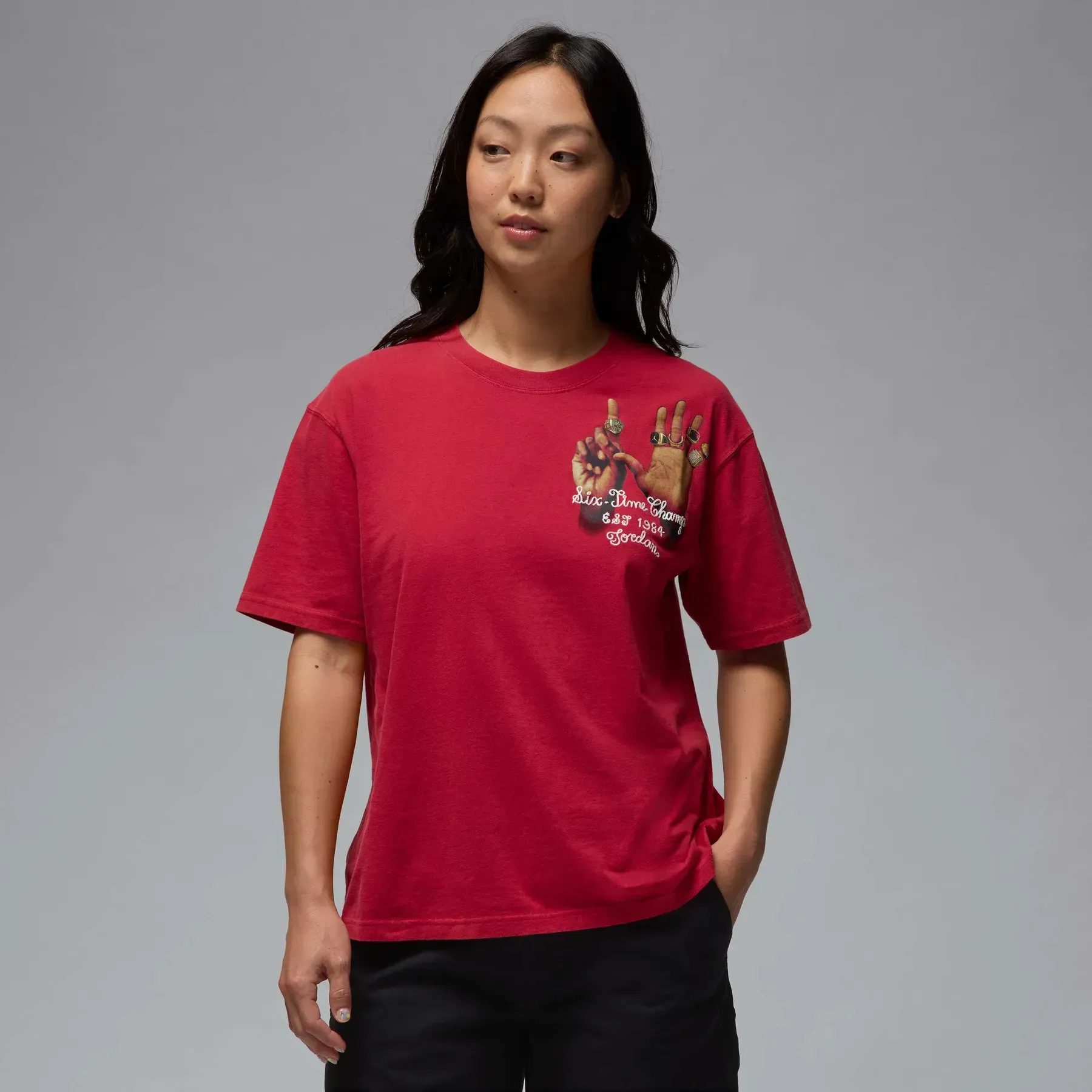 Футболка жіноча Jordan Graphic T-Shirt (HM7275-636)
