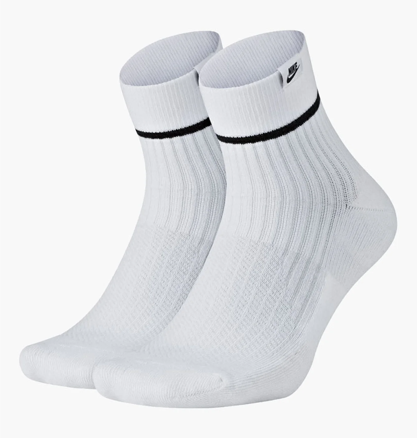 Шкарпетки унісекс Nike U Snkr Sox Essential Ankle (2 пари) White SX7167-100