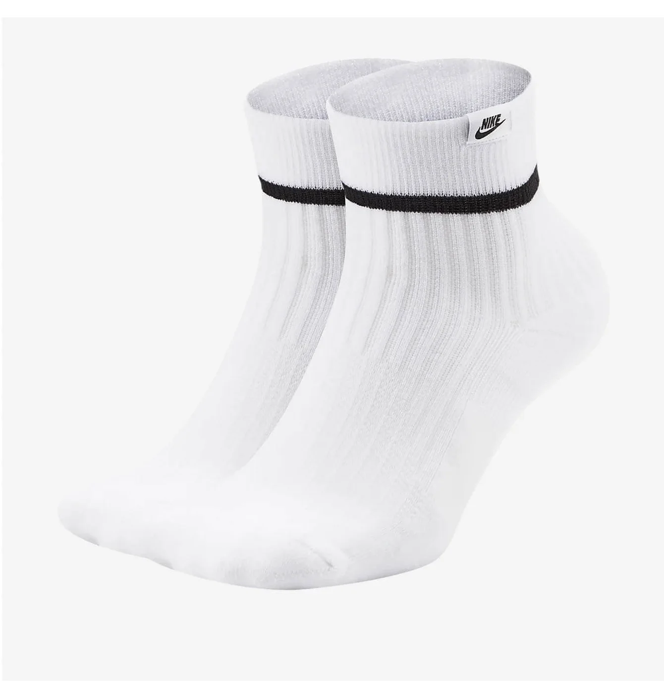 Шкарпетки унісекс Nike U Snkr Sox Essential Ankle (2 пари) White SX7167-100