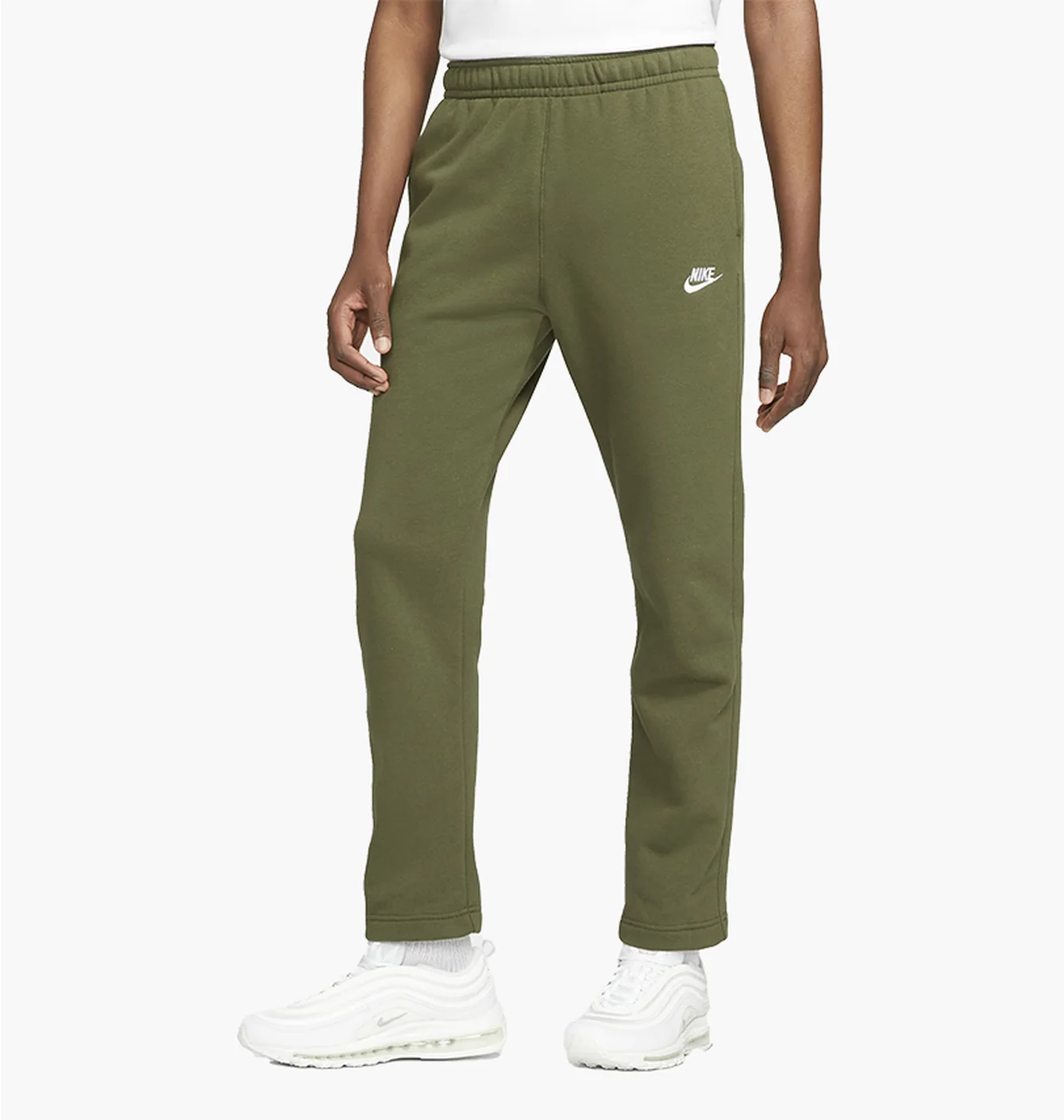 Штани чоловічі Nike Sportswear Club Fleece Green BV2707-327