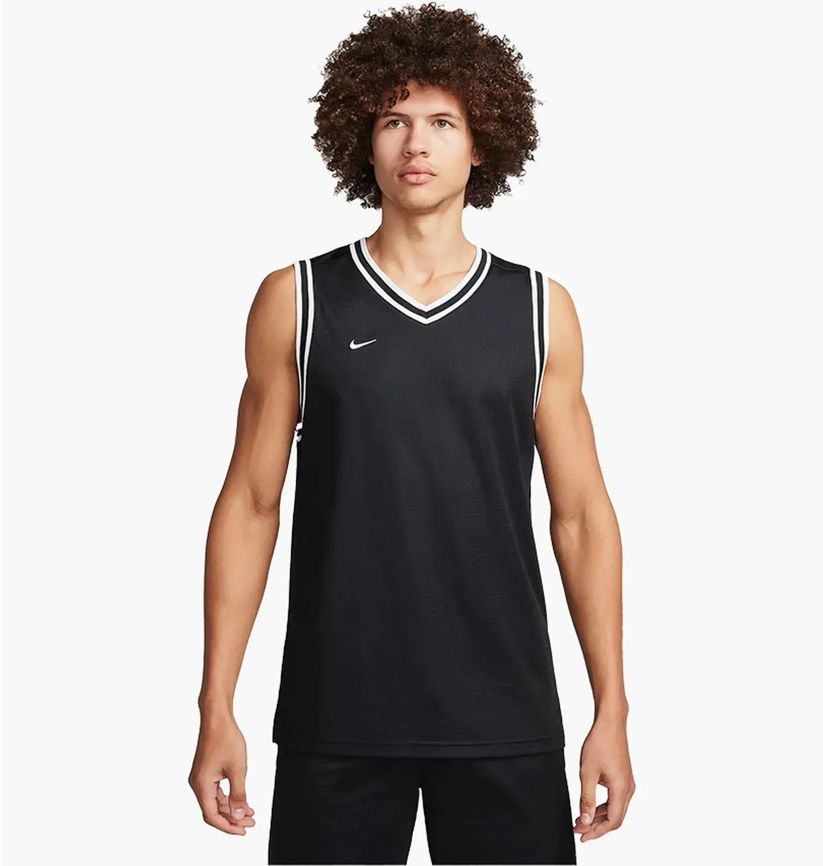 Майка чоловіча Nike Dna Dri-Fit Basketball Jersey Black (FQ3707-010)