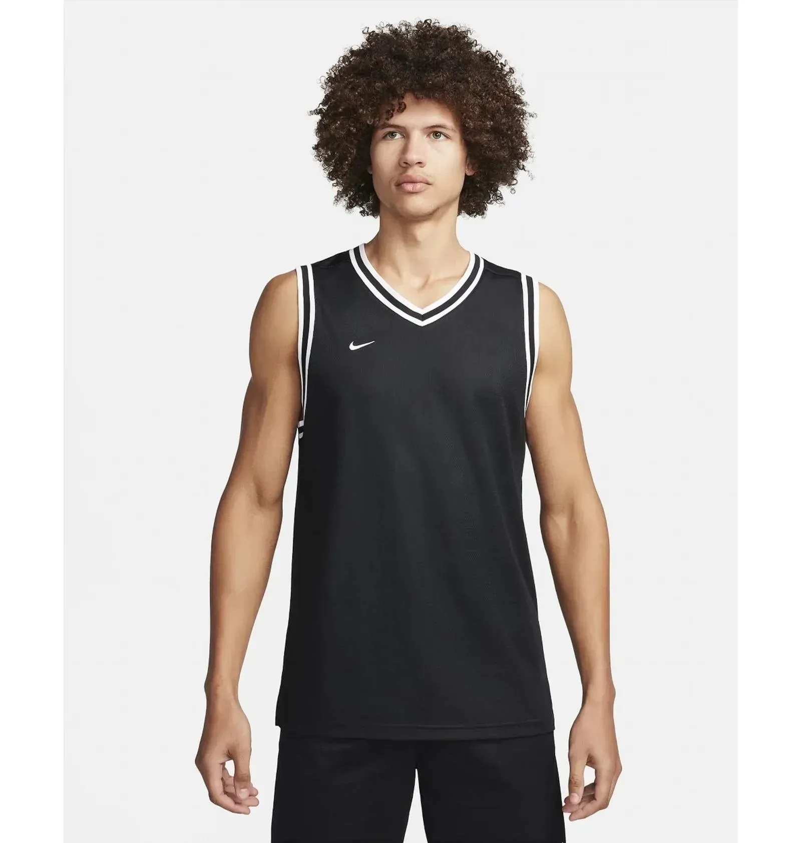 Майка чоловіча Nike Dna Dri-Fit Basketball Jersey Black (FQ3707-010)