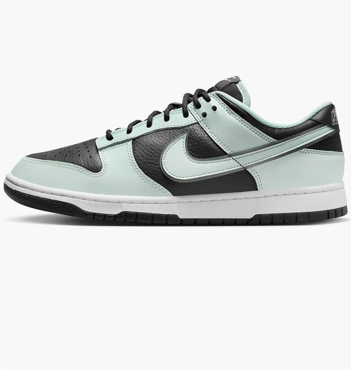 Кросівки чоловічі Nike Dunk Low Retro Premium Shoes Black/Turquoise FZ1670-001