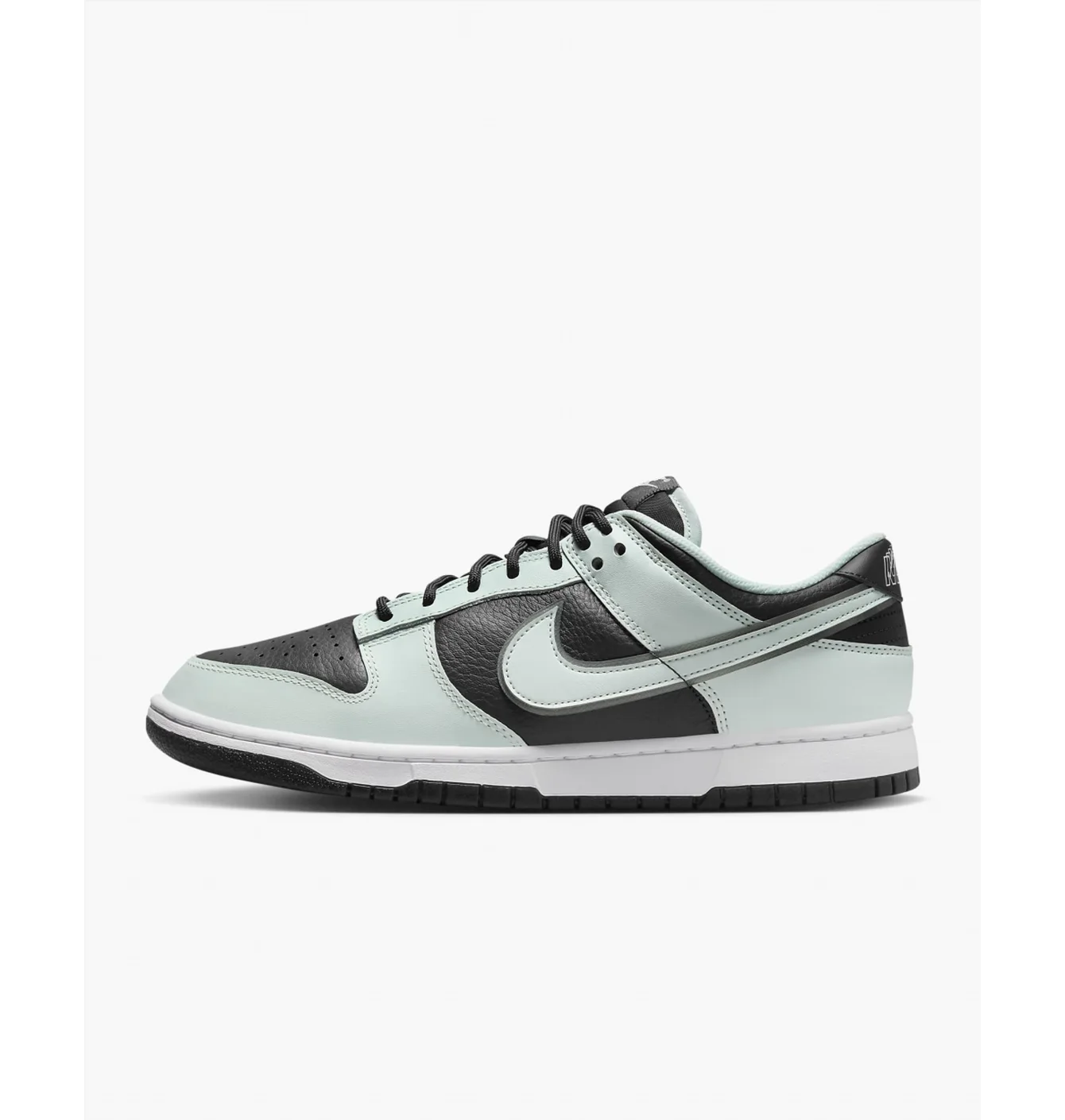 Кросівки чоловічі Nike Dunk Low Retro Premium Shoes Black/Turquoise FZ1670-001