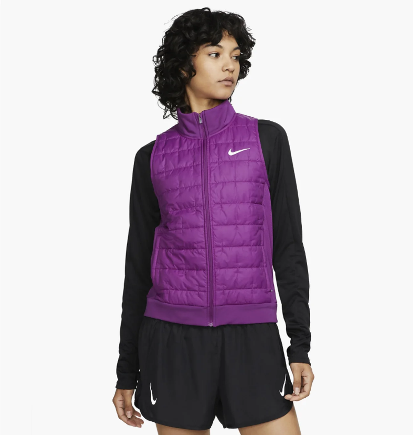 Жилетка жіноча Nike Therma-Fit Violet Dd6084-503