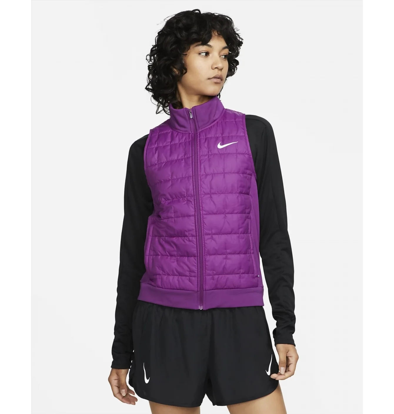 Жилетка жіноча Nike Therma-Fit Violet Dd6084-503